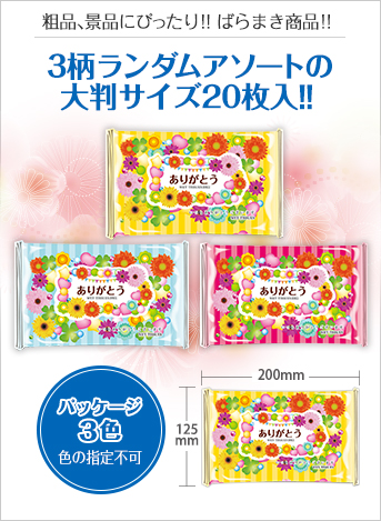 国産ありがとう大判ウェットティッシュ(20枚入りタイプ)